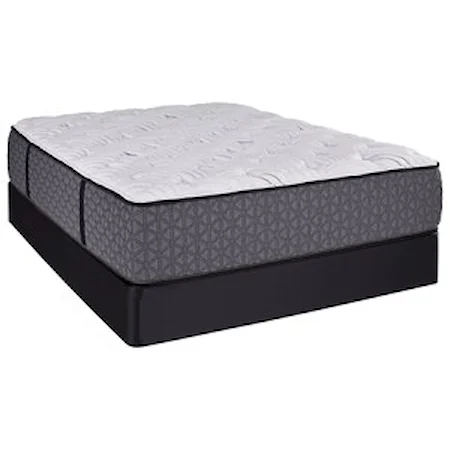 Queen 12" Plush Hybrid Mattress and Comfort Care Foundation